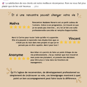 Témoignages clients